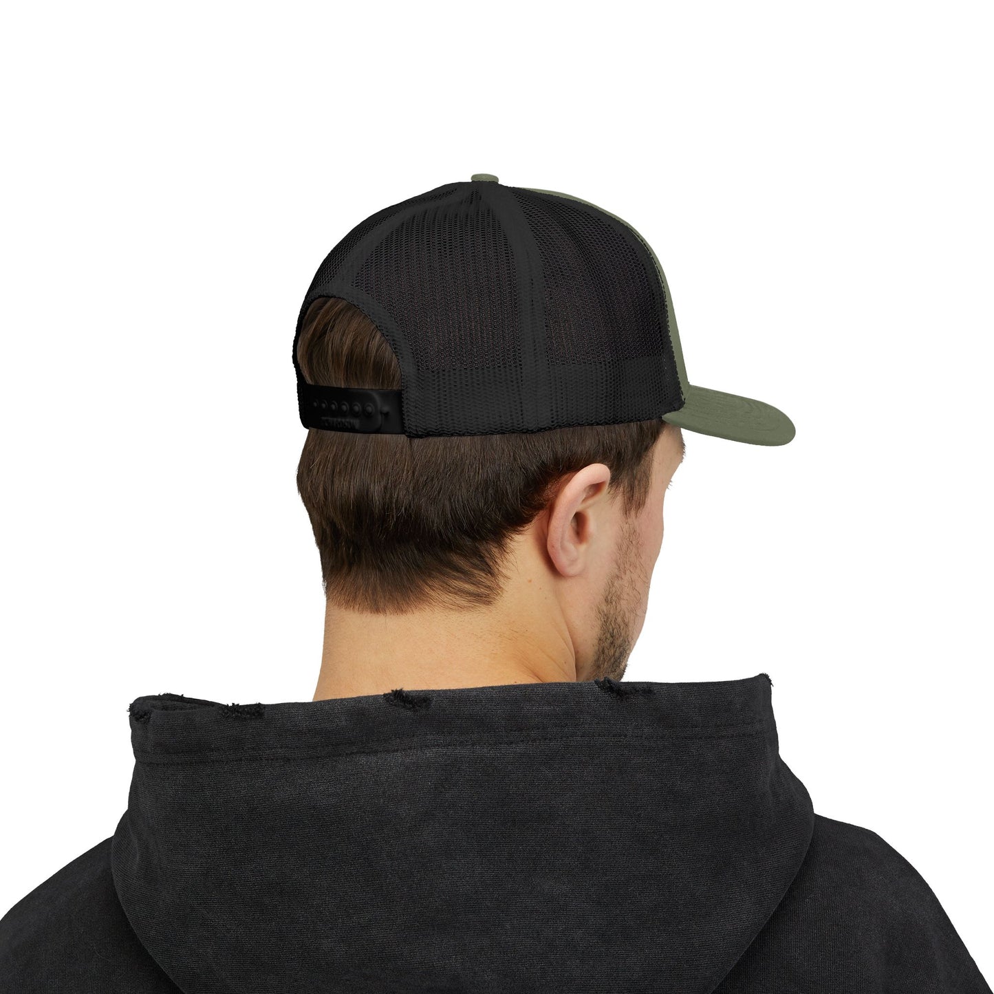 Snapback Trucker Cap -Ocean Air & Salty Hair-