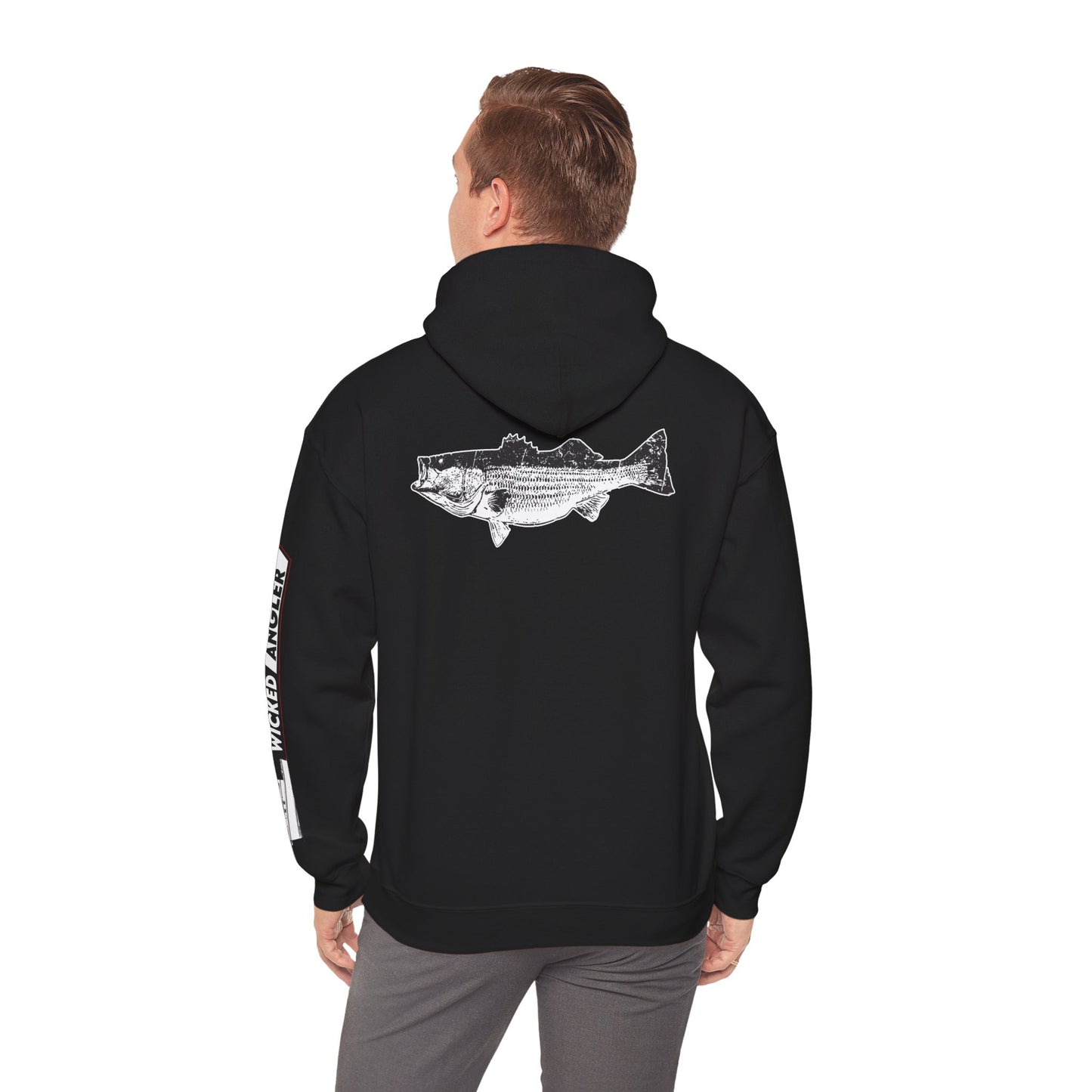 Wicked Angler Fishing Hoodie – Vintage Fish Graphic Pullover