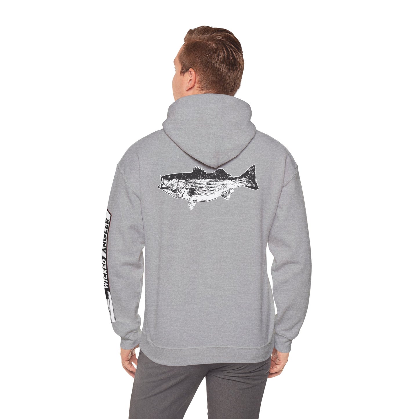 Wicked Angler Fishing Hoodie – Vintage Fish Graphic Pullover