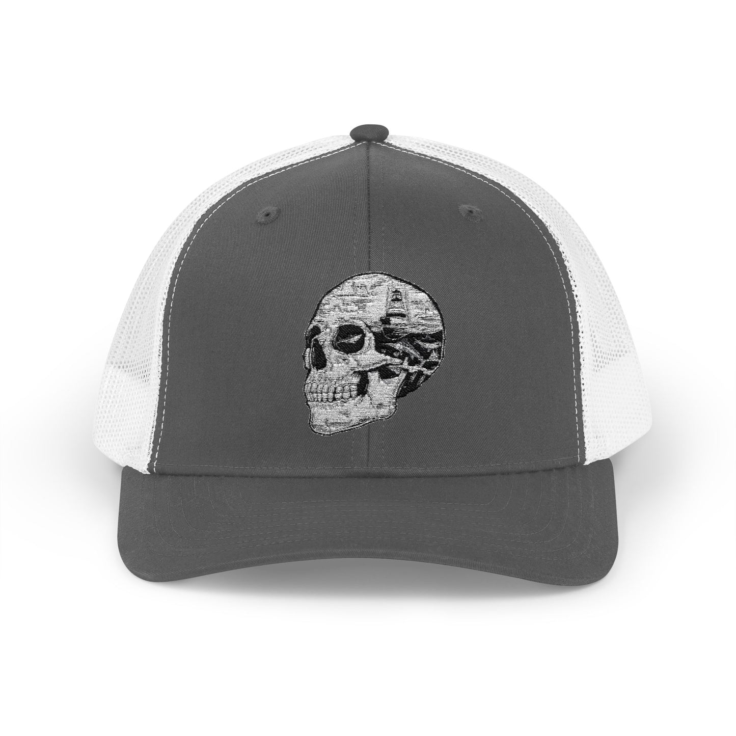 Skull Snapback Trucker Cap | Stylish Men's & Women's Hat