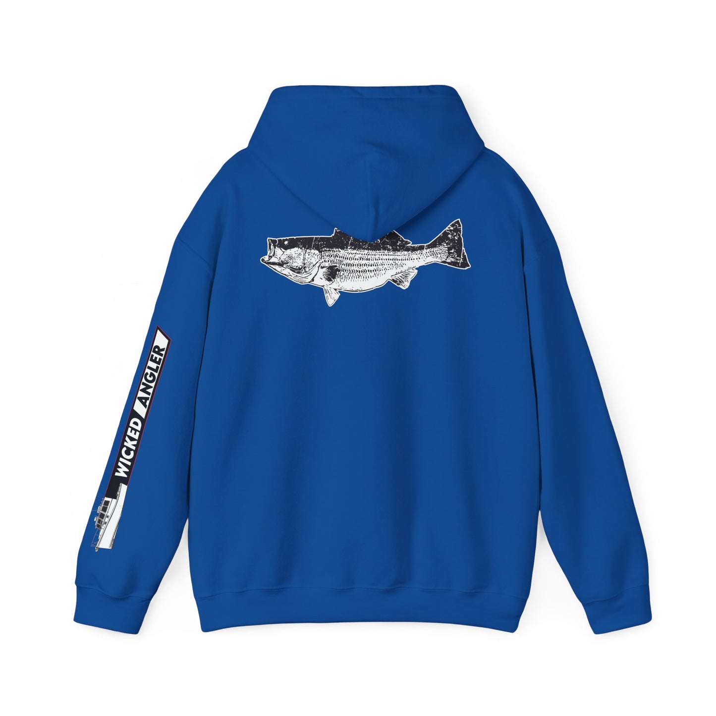 Wicked Angler Fishing Hoodie – Vintage Fish Graphic Pullover