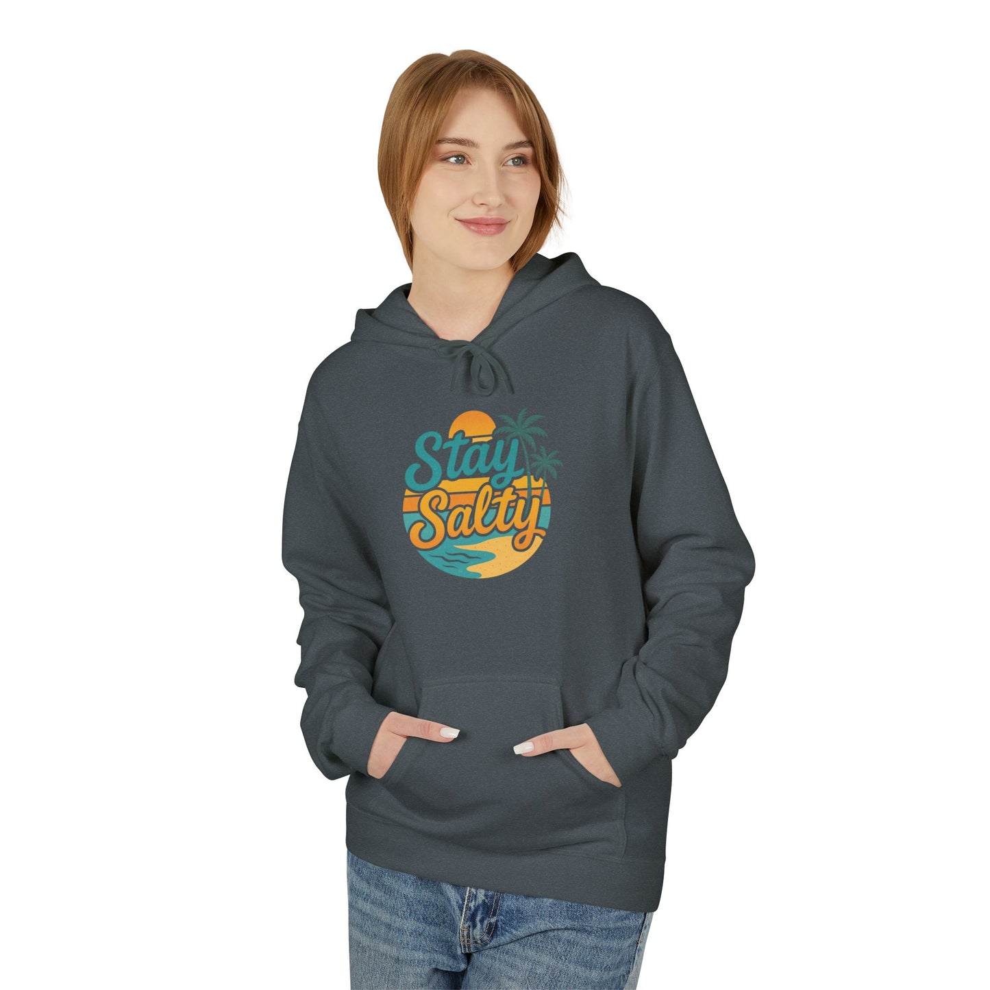 Womans Softstyle Hoodie -Stay Salty Hoodie -