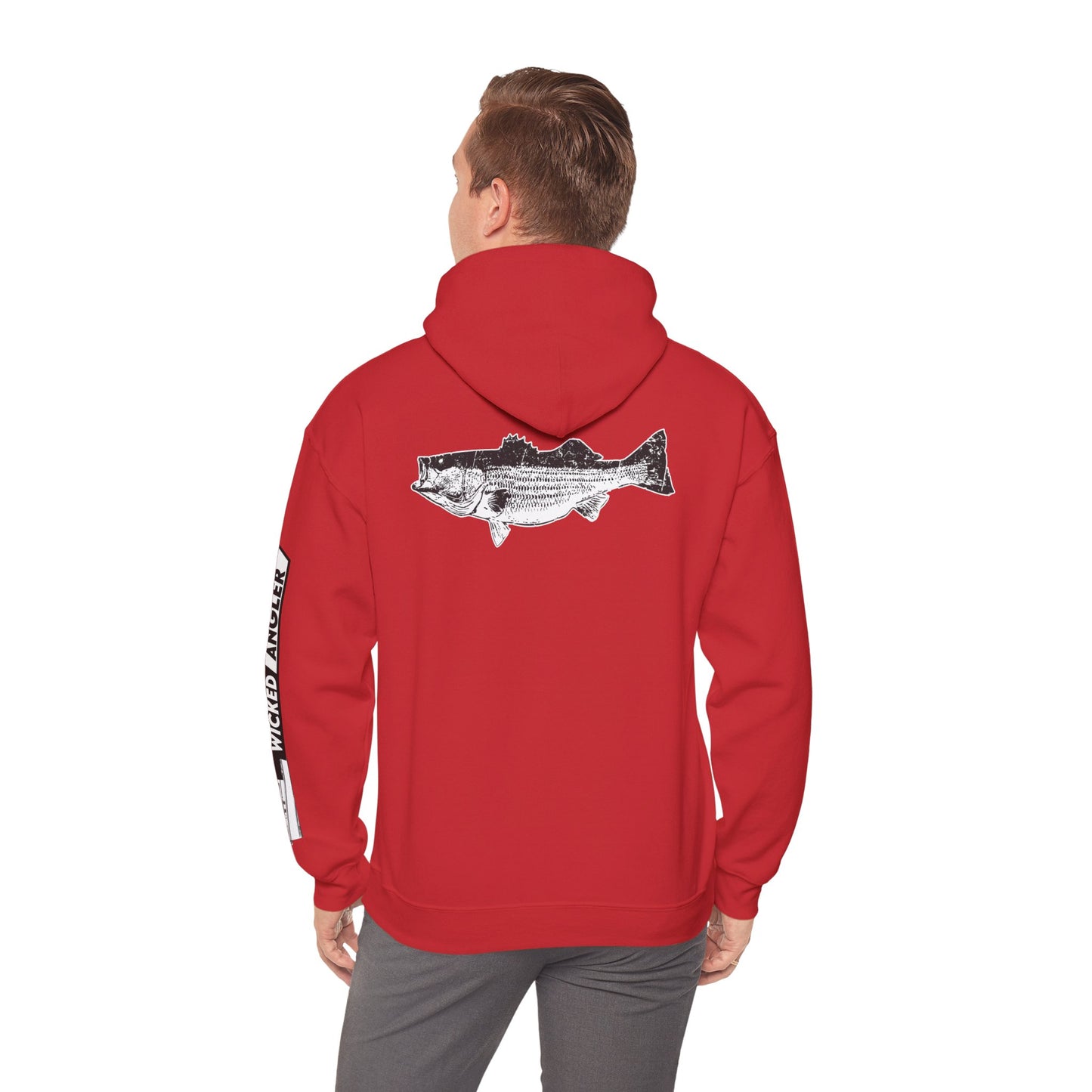 Wicked Angler Fishing Hoodie – Vintage Fish Graphic Pullover