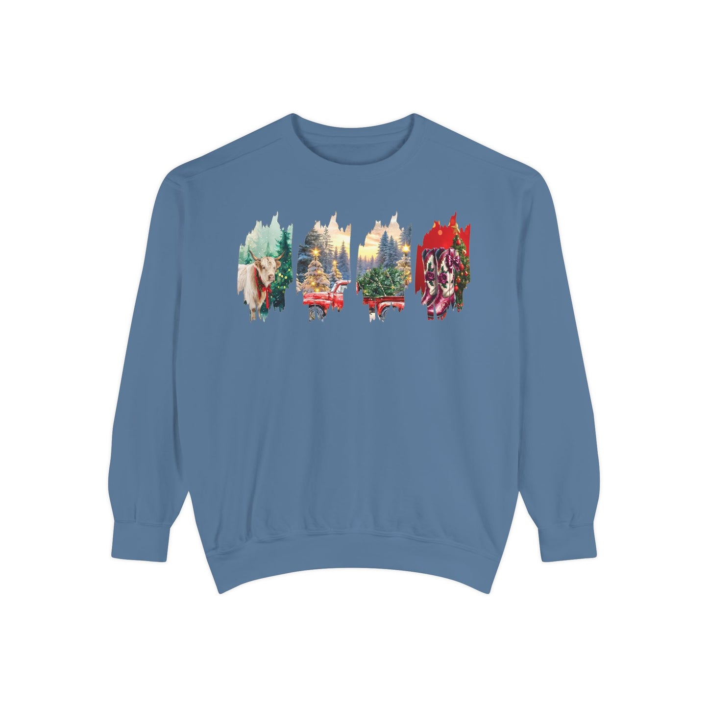 Christmas  Collage Sweatshirt – Perfect Christmas gift